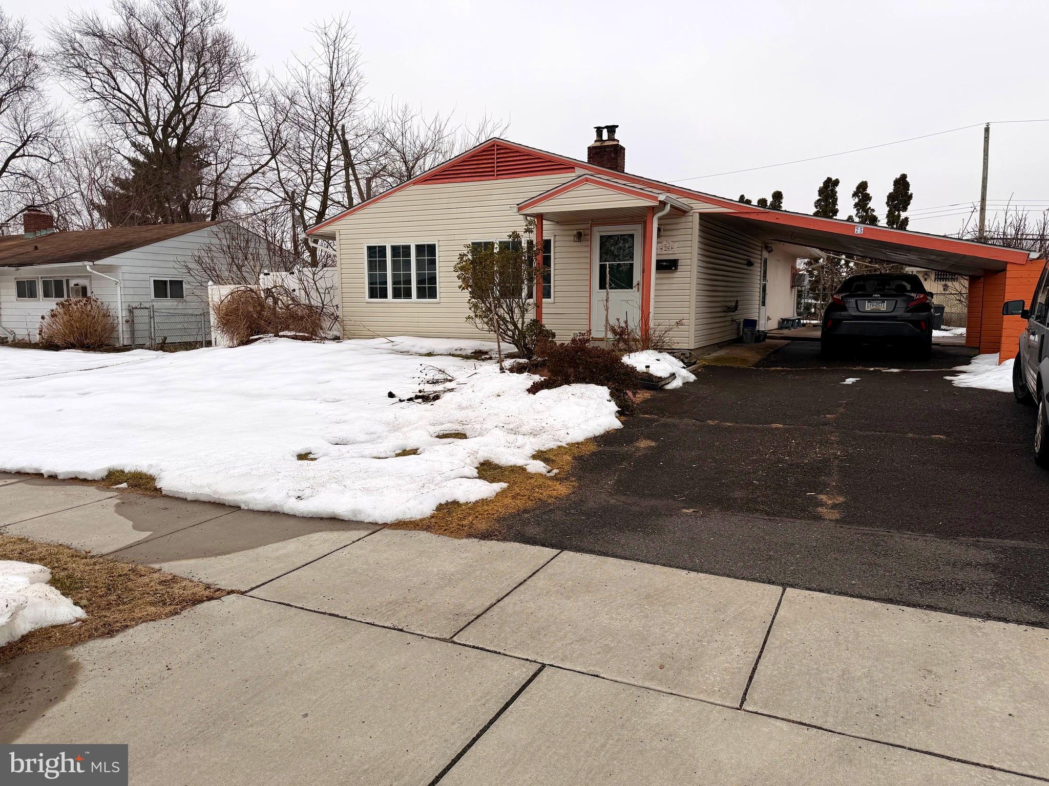 25 Balsam Road Levittown, PA 19057 - Photo 2 of 17 a front view of a house with a yard