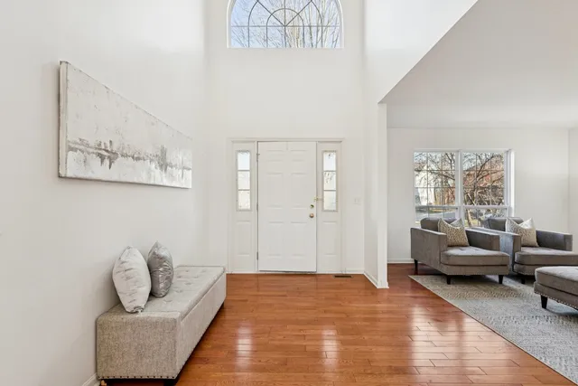 a bedroom with furniture and a couch