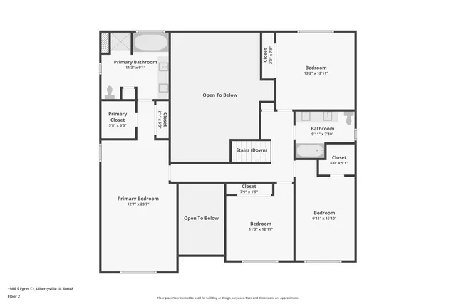 $700,000 | 1986 South Egret Court, Libertyville, IL 60048