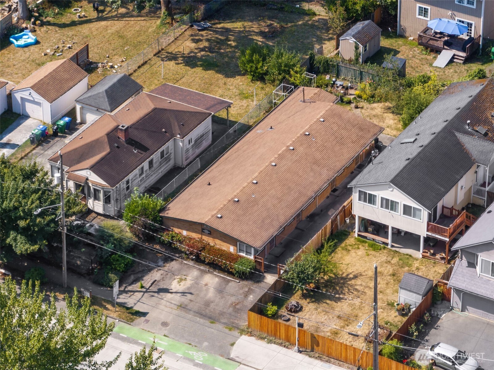 6705 Delridge Way Southwest Seattle, WA 98106 - Photo 3 of 21 an aerial view of a house