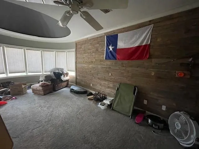 a room with gym equipment