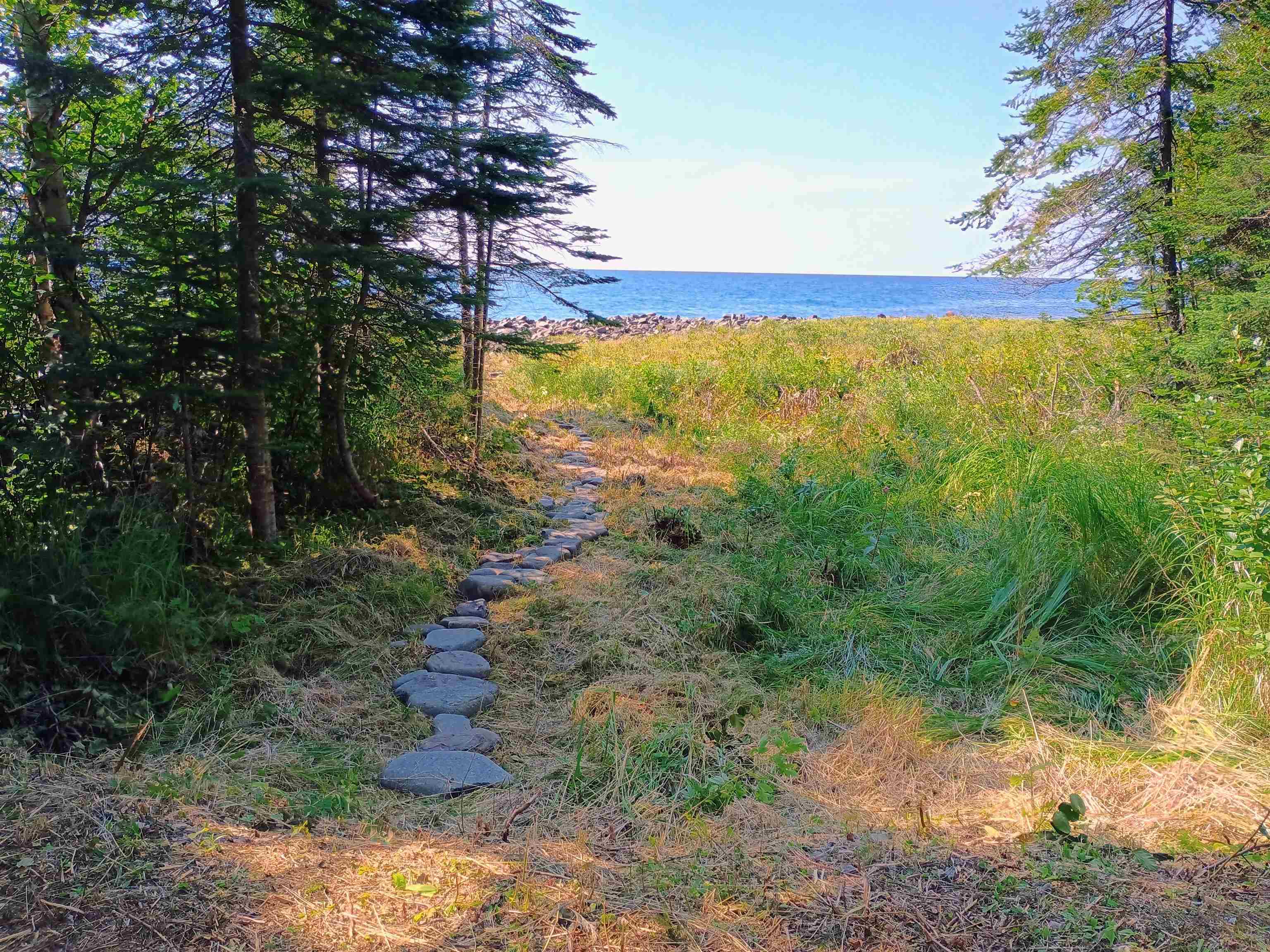 188 Stonegate Road Hovland, MN 55606 - Photo 15 of 33 Water view with path to beach