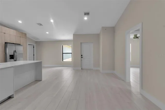 a view of livingroom with natural light