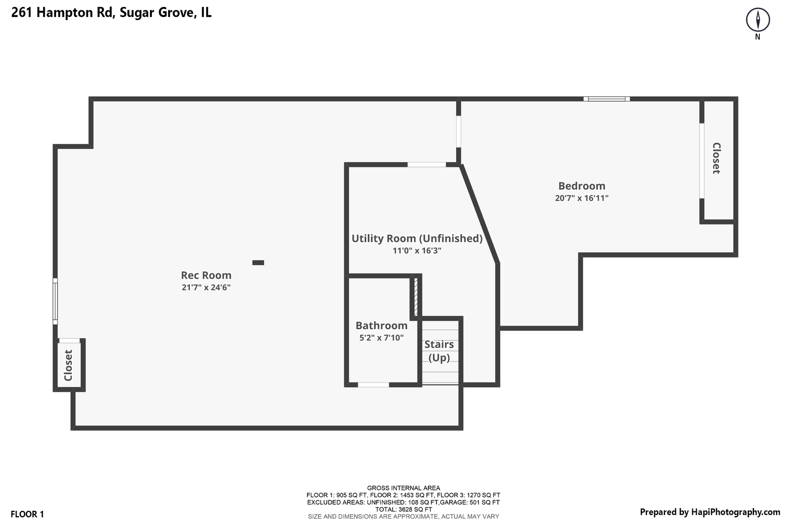 261 Hampton Road Sugar Grove, IL 60554 - Photo 34 of 35 a picture of door with a white wall
