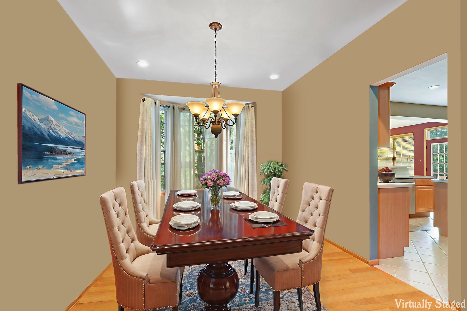 261 Hampton Road Sugar Grove, IL 60554 - Photo 4 of 35 a view of a dining room with furniture window and outside view