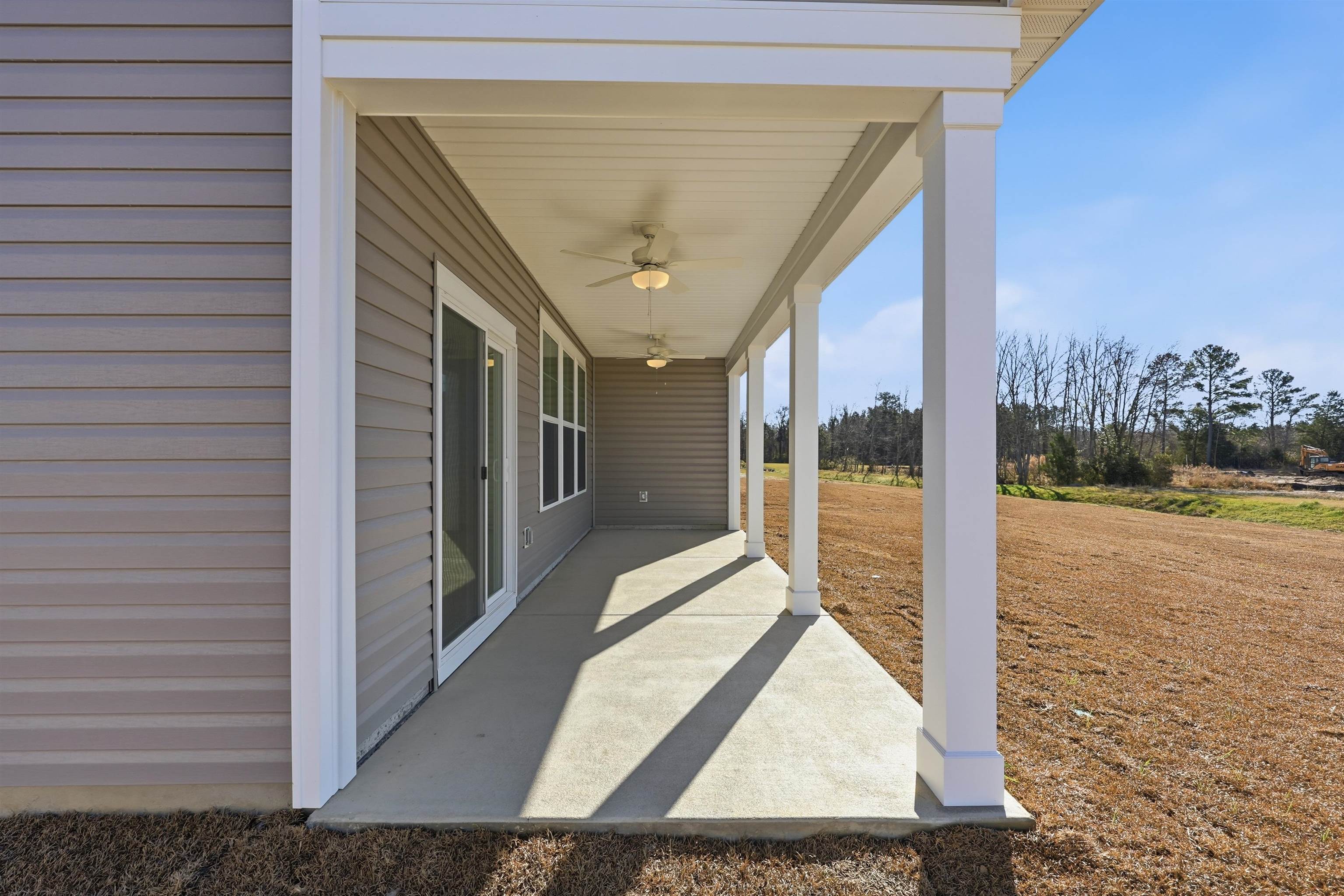 141 River Birch Drive Loris, SC 29569 - Photo 26 of 37 View of patio / terrace with ceiling fan