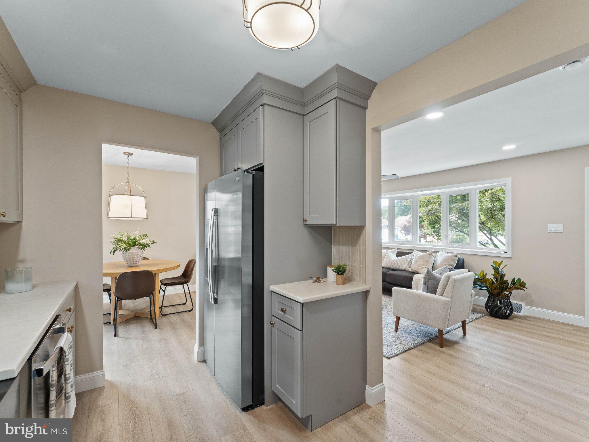 406 Yorkshire Road Cherry Hill, NJ 08034 - Photo 10 of 46 Modern kitchen with open layout charm.