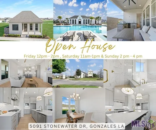 $445,000 | 5091 Stonewater Drive, Gonzales, LA 70737