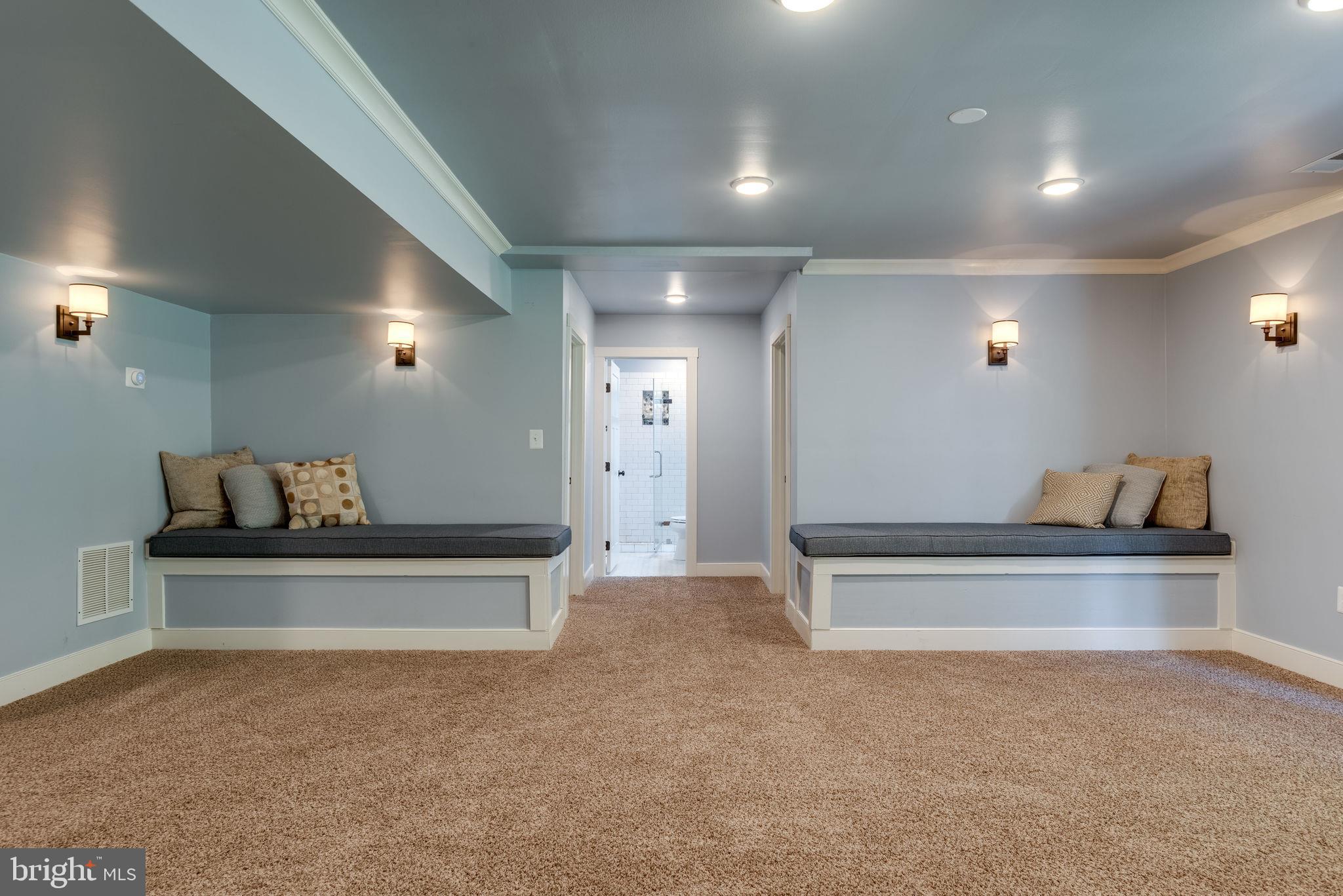 14524 Lightner Road Haymarket, VA 20169 - Photo 55 of 78 Lower Level Great Room w/ Bench Storage