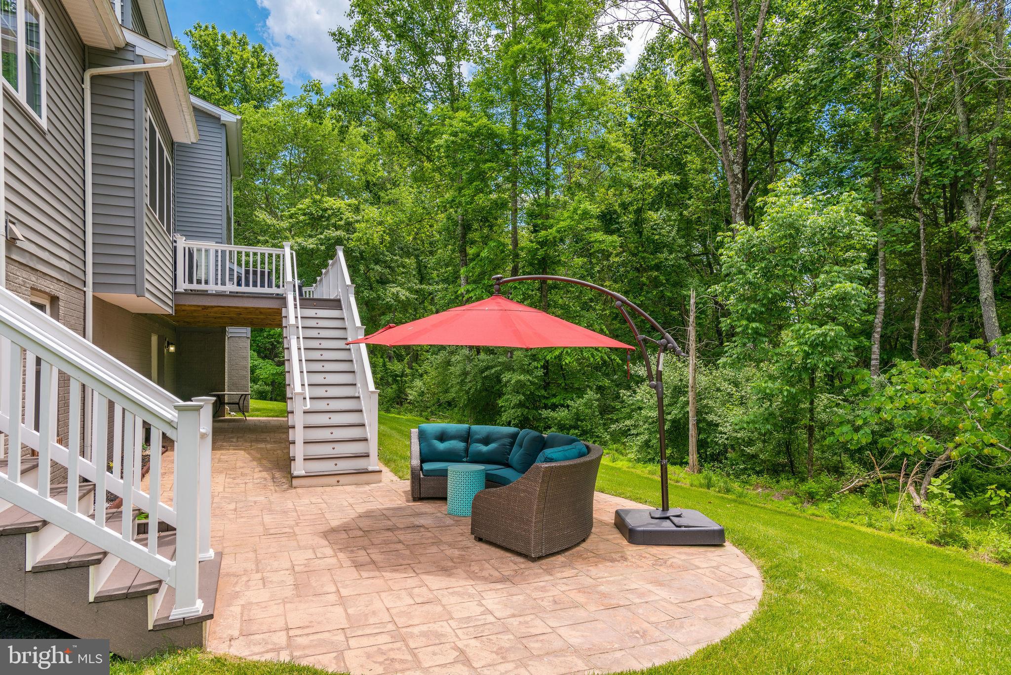 14524 Lightner Road Haymarket, VA 20169 - Photo 73 of 78 Lower Level Stamped Concrete Patio