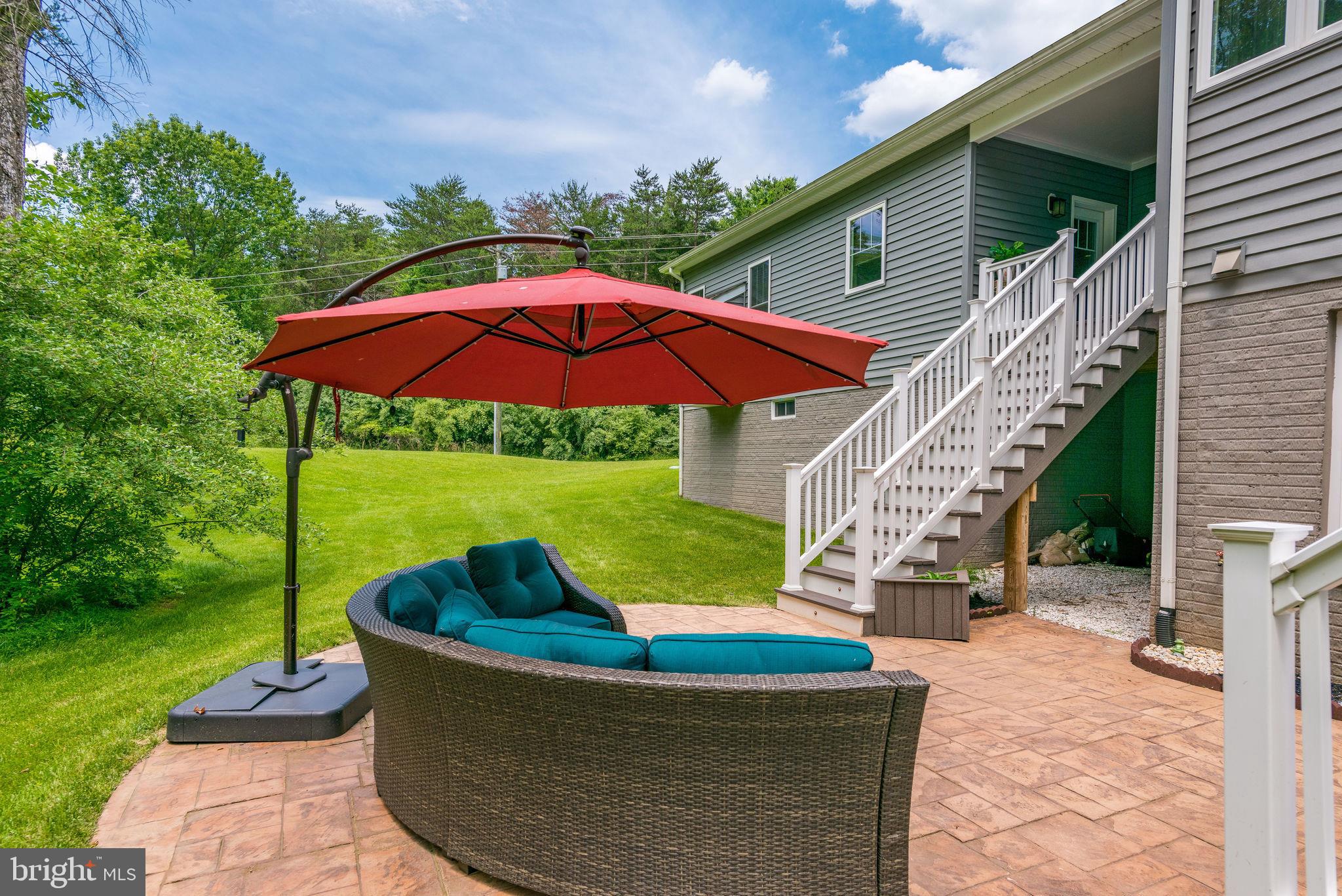 14524 Lightner Road Haymarket, VA 20169 - Photo 75 of 78 Lower Level Stamped Concrete Patio