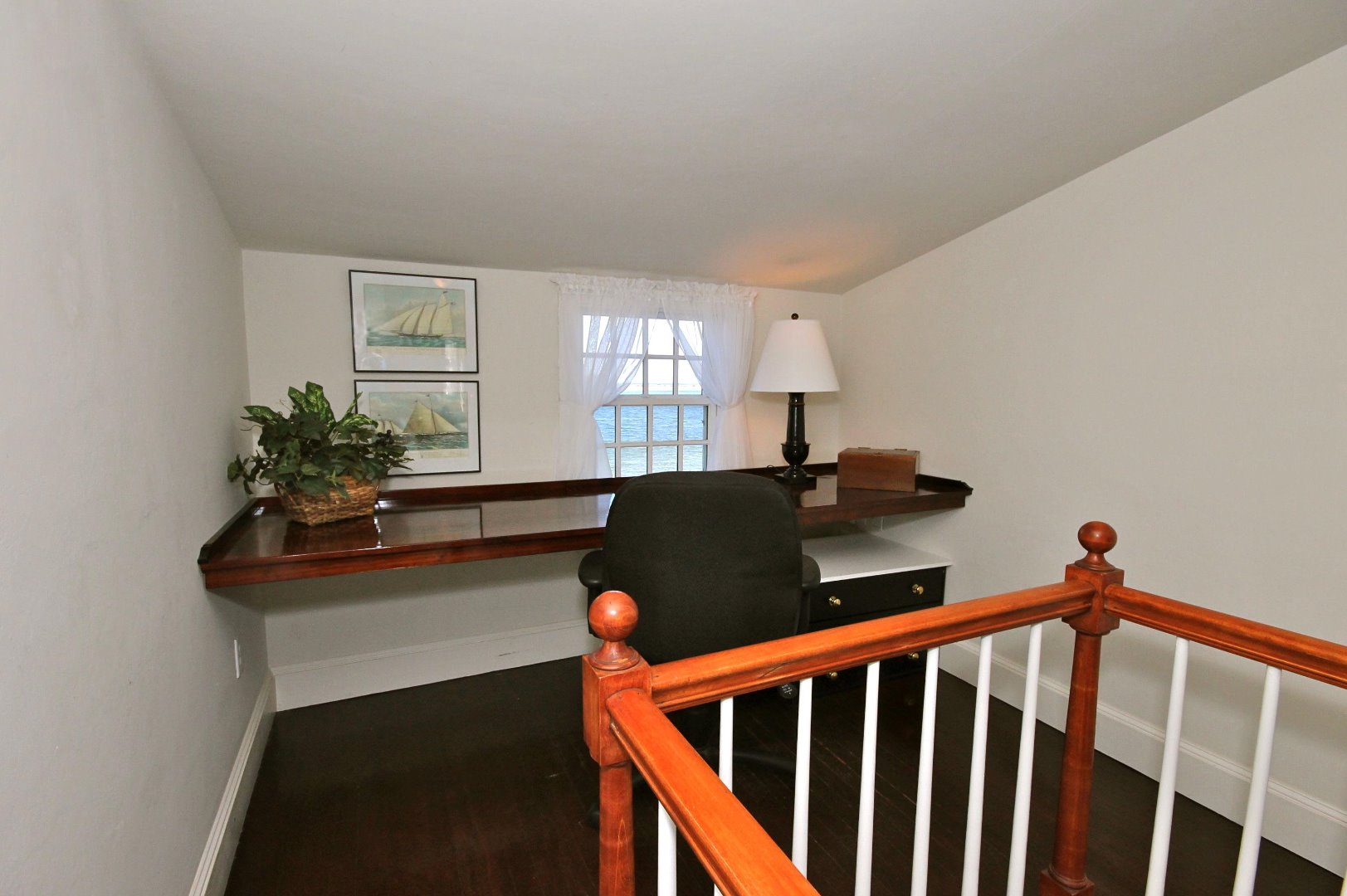 9 Fowler Avenue Edgartown, MA 02539 - Photo 18 of 28 a bedroom with furniture and a window