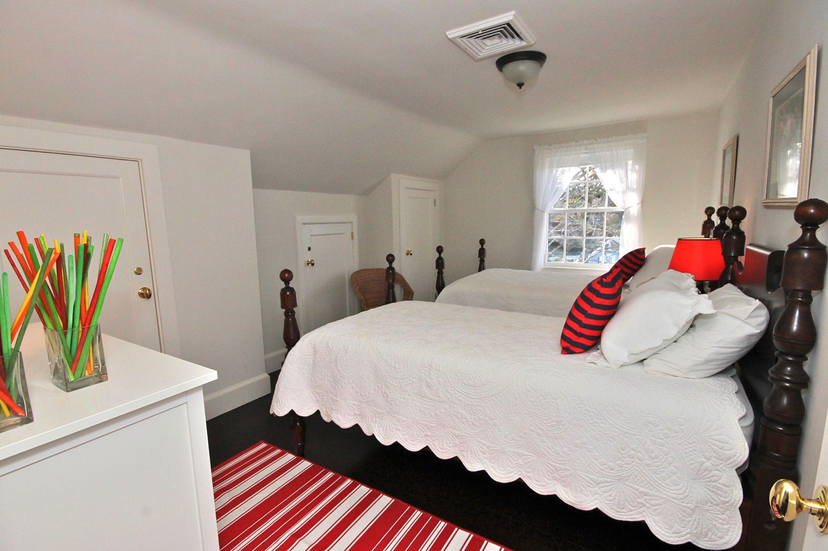9 Fowler Avenue Edgartown, MA 02539 - Photo 20 of 28 a bedroom with a bed and window