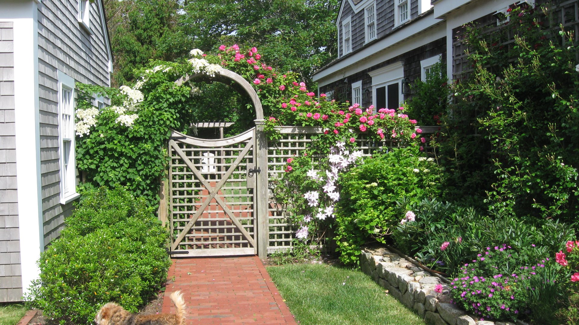 9 Fowler Avenue Edgartown, MA 02539 - Photo 5 of 28 a view of outdoor space and garden