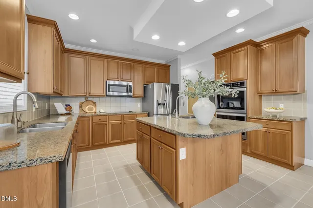 a view of a livingroom with a chandelier
