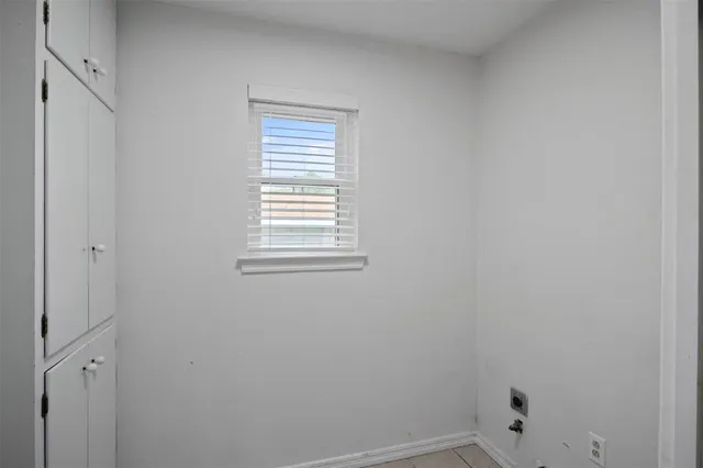 a small space with a window