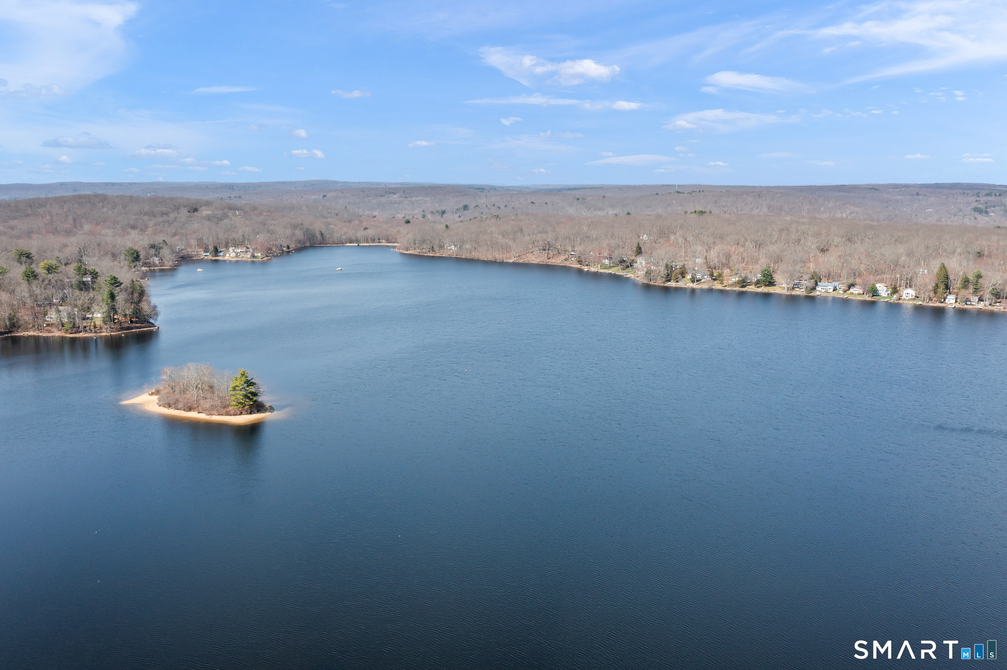 146 Lakeside Drive Andover, CT 06232 - Photo 34 of 35 an aerial view of a houses with ocean view