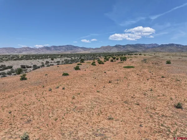 a view of a mountain in the distance
