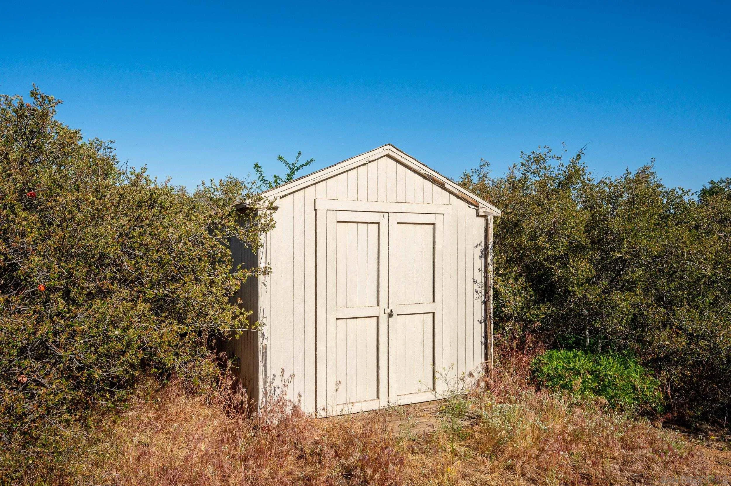 17893 Winn Ranch Road Julian, CA 92036 - Photo 13 of 17 Storage Shed