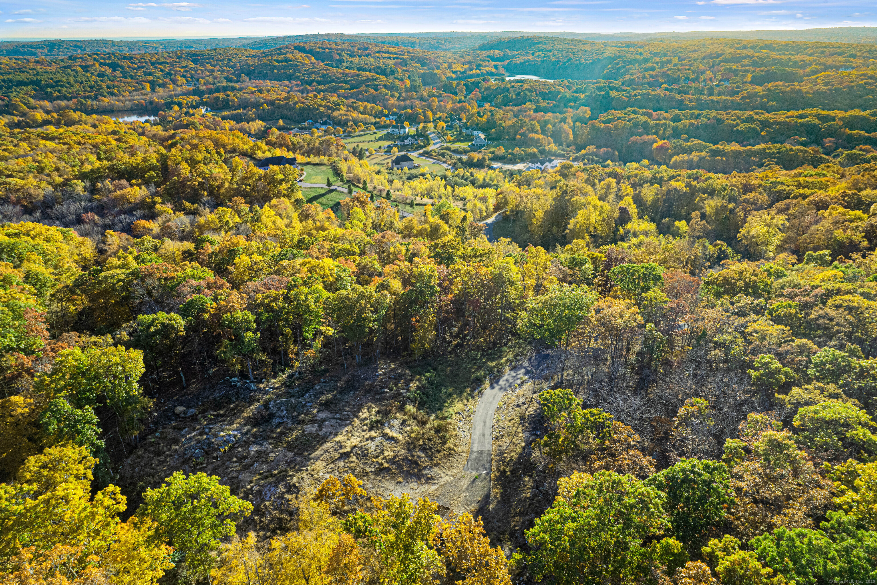 a view of city and ocean
