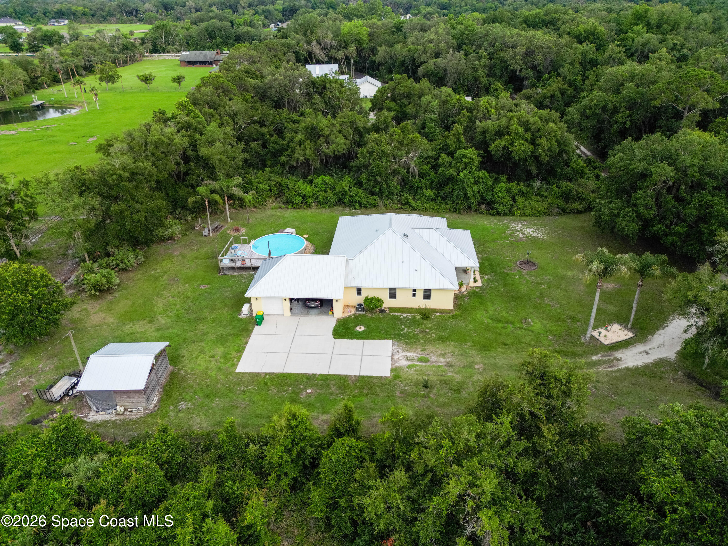 5361 Coleda Lane Mims, FL 32754 - Photo 41 of 43 Aerial