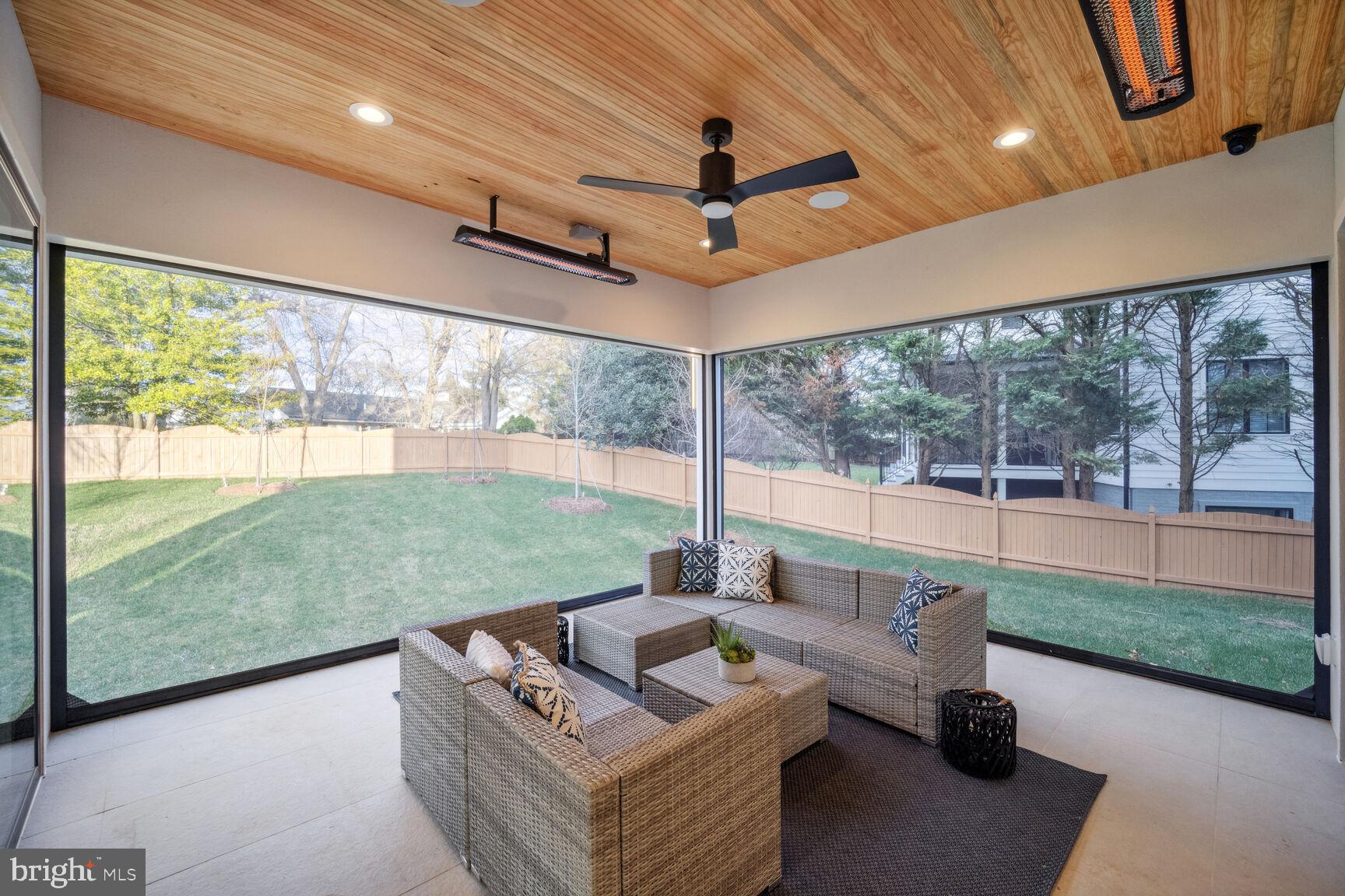 7006 Hector Road McLean, VA 22101 - Photo 11 of 50 Electric screened in porch, 2 heat lamps, fan.