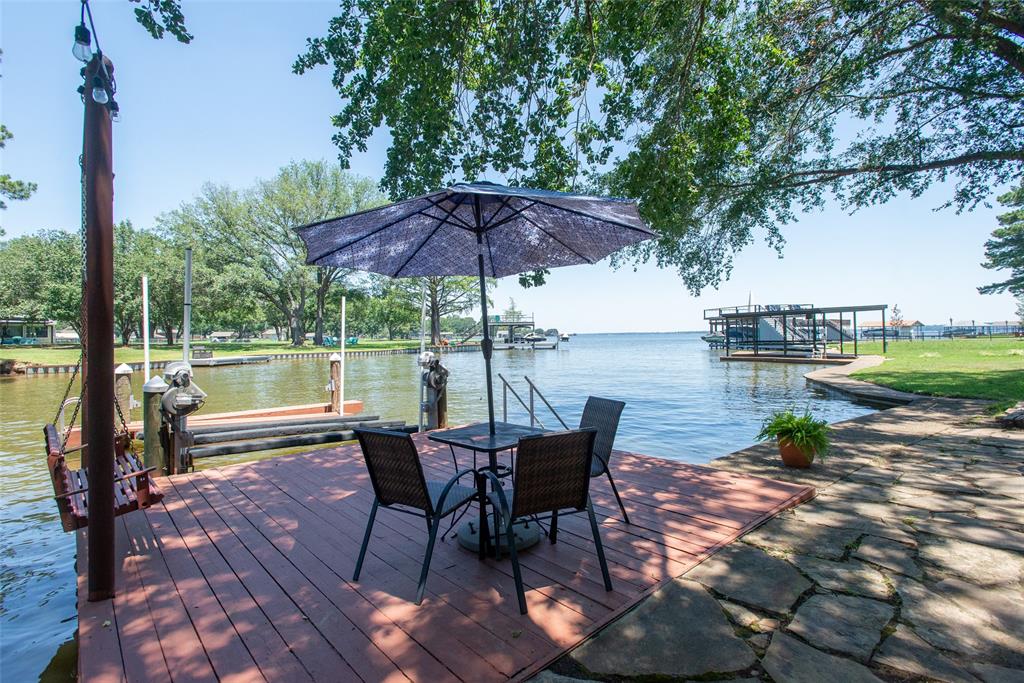121 Xit Ranch Road Trinidad, TX 75163 - Photo 29 of 40 Lake deck leading to boat slip and marie lift