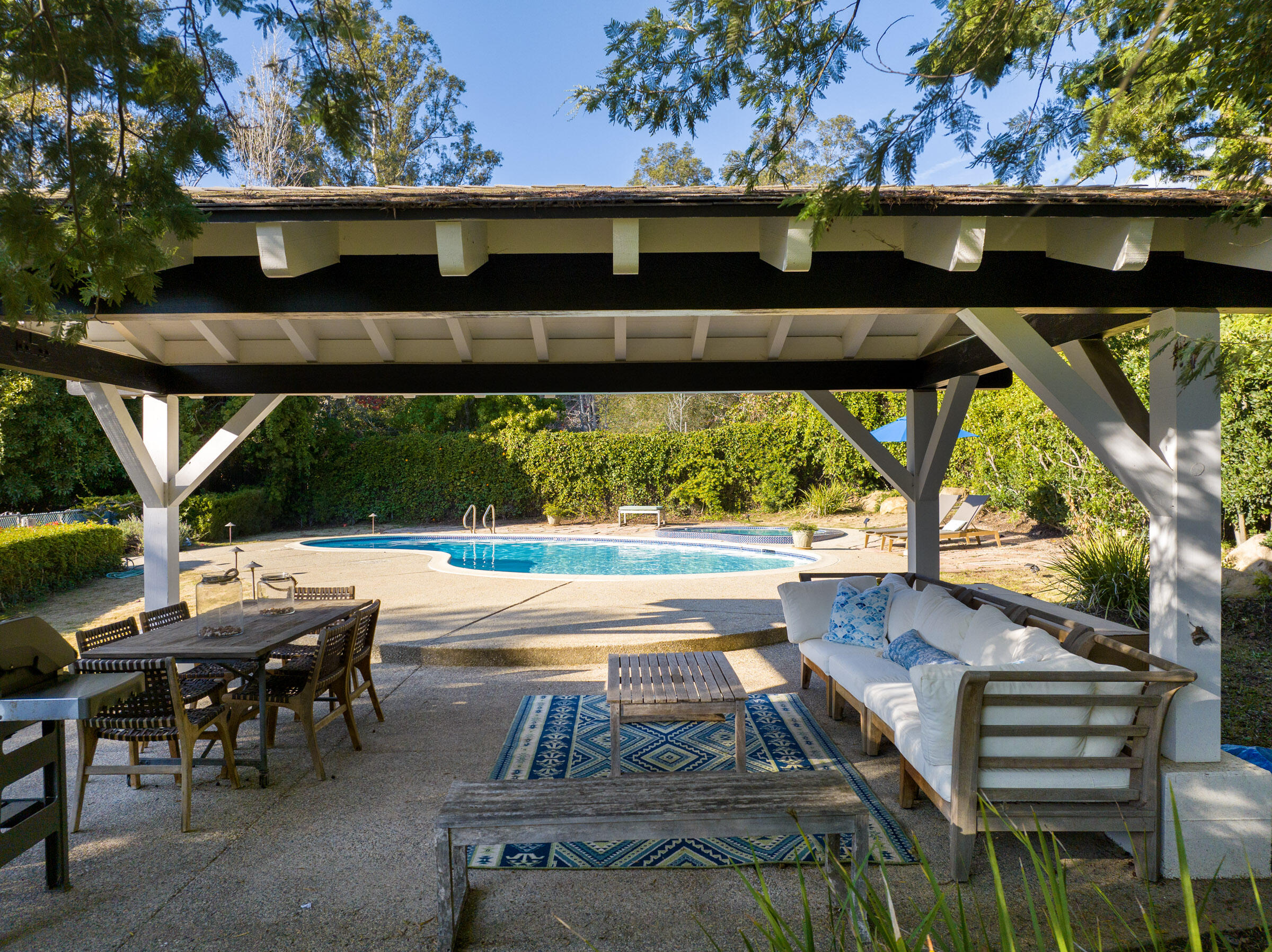 790 Ayala Lane Montecito, CA 93108 - Photo 16 of 24 a view of swimming pool with chairs in patio
