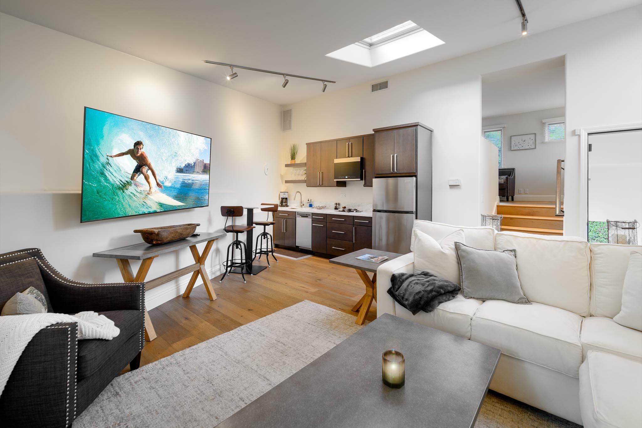 790 Ayala Lane Montecito, CA 93108 - Photo 18 of 24 a living room with furniture and a flat screen tv