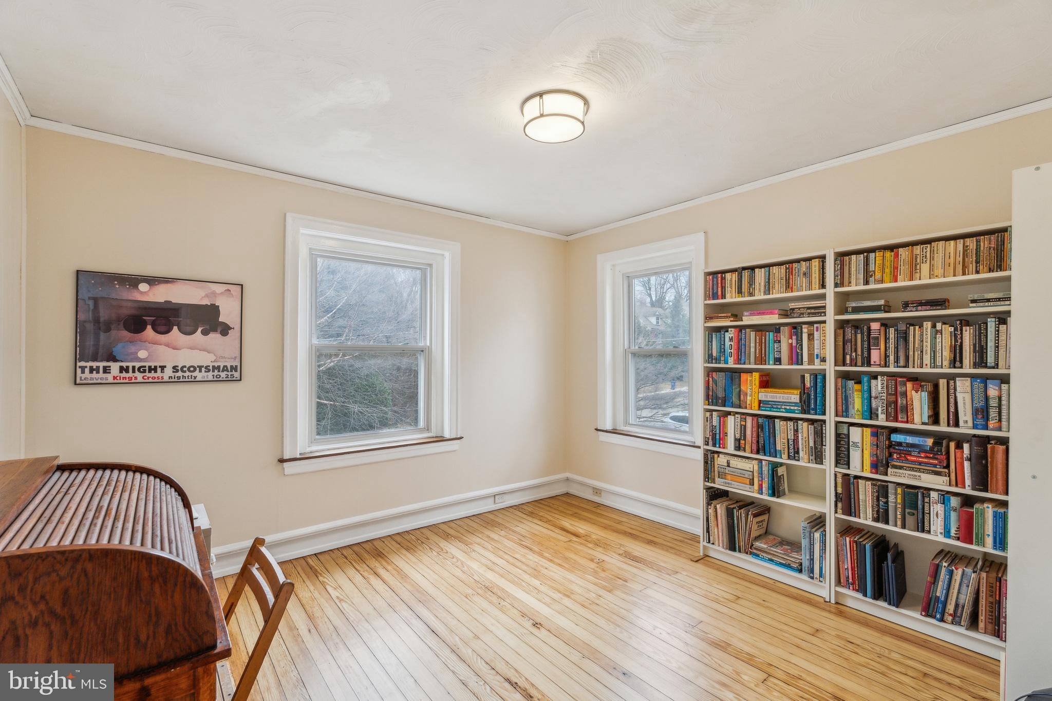 125 Township Line Road Jenkintown, PA 19046 - Photo 30 of 41 a view of living room with furniture and book shelf