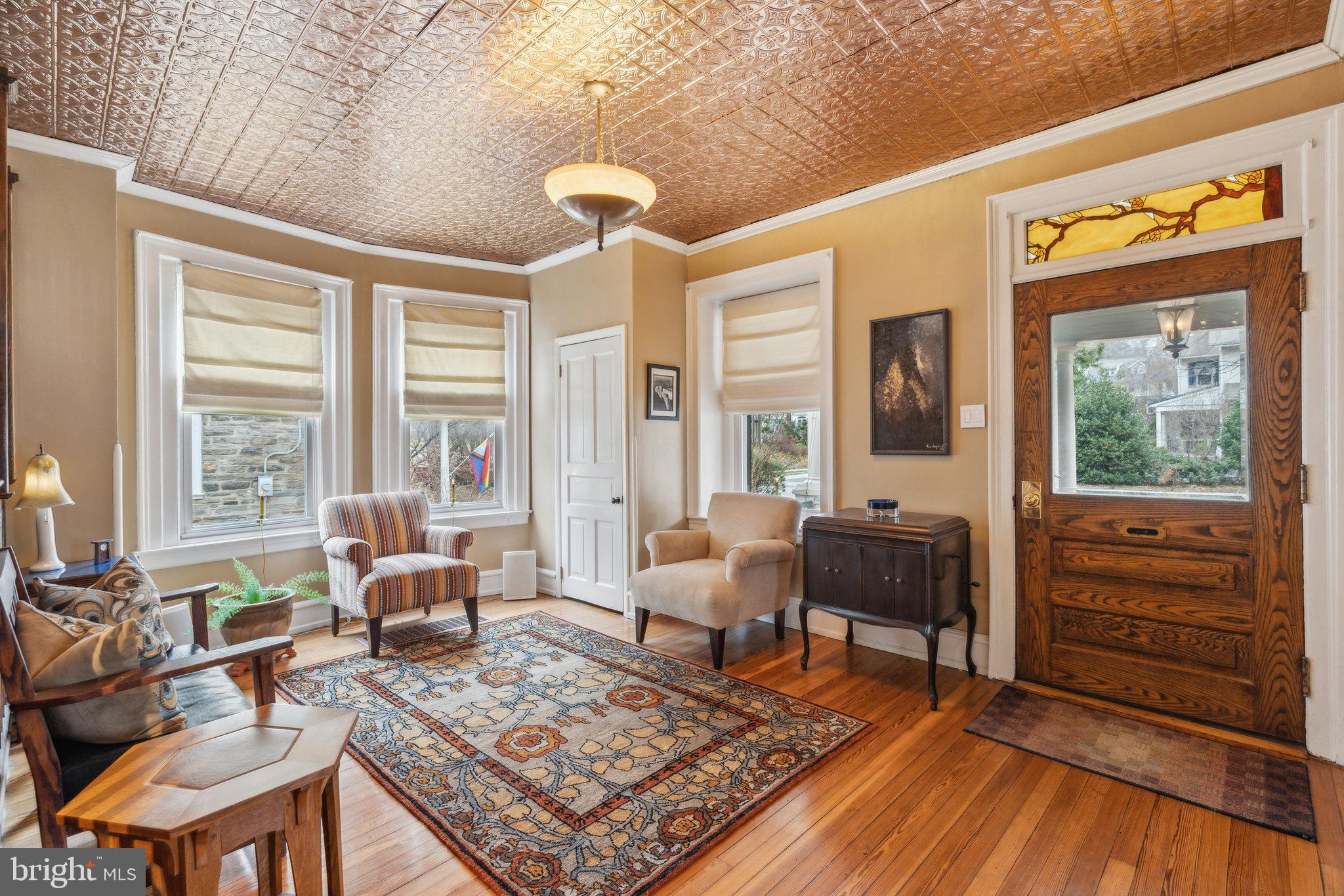 125 Township Line Road Jenkintown, PA 19046 - Photo 6 of 41 a living room with furniture and a rug
