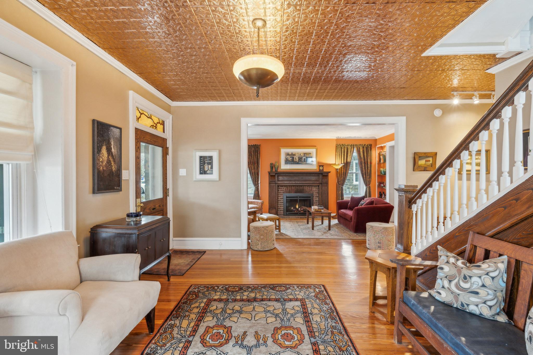 125 Township Line Road Jenkintown, PA 19046 - Photo 7 of 41 a living room with furniture and a rug