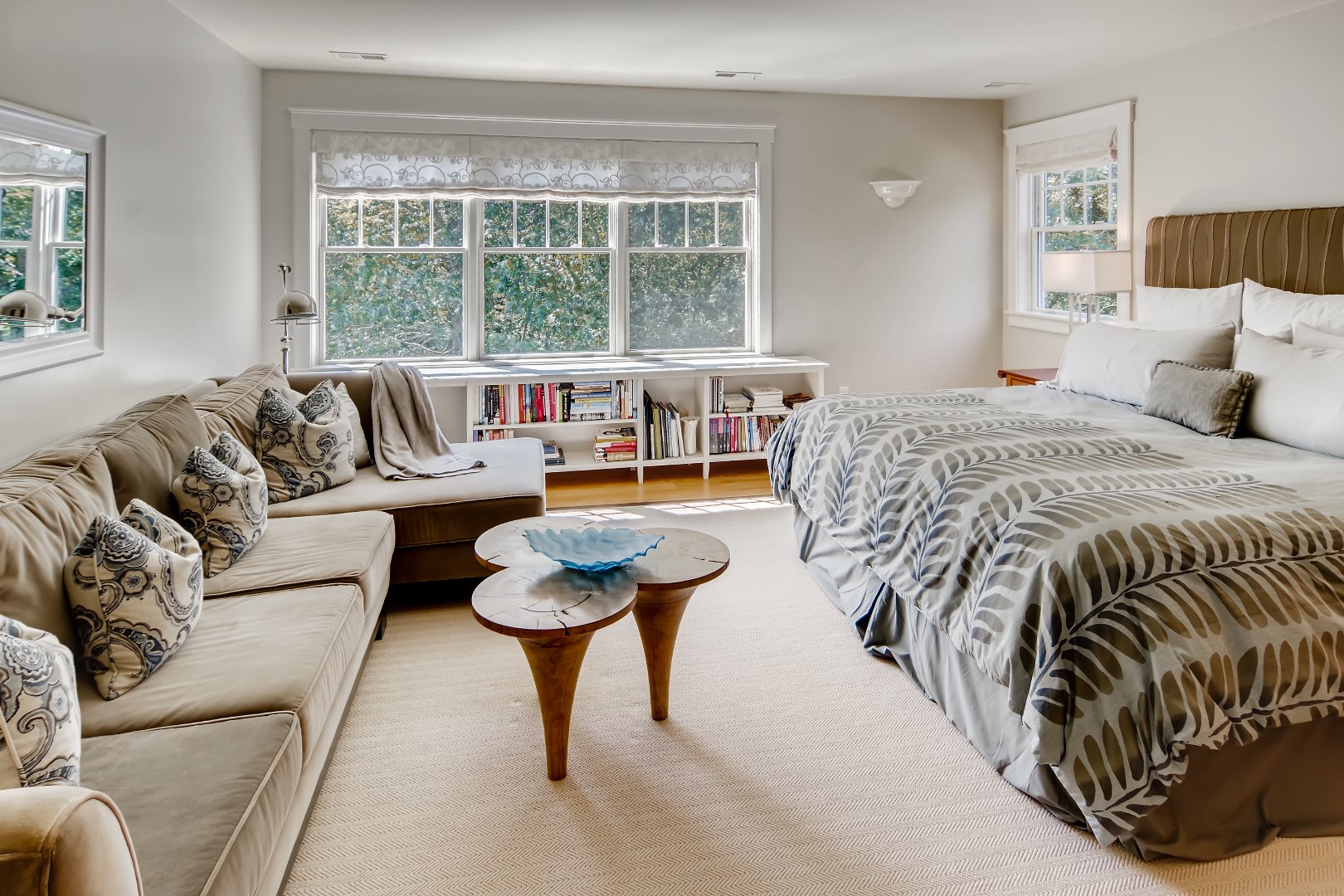 226 Pond Road West Tisbury, MA 02568 - Photo 18 of 42 A spacious master bedroom suite on second floor