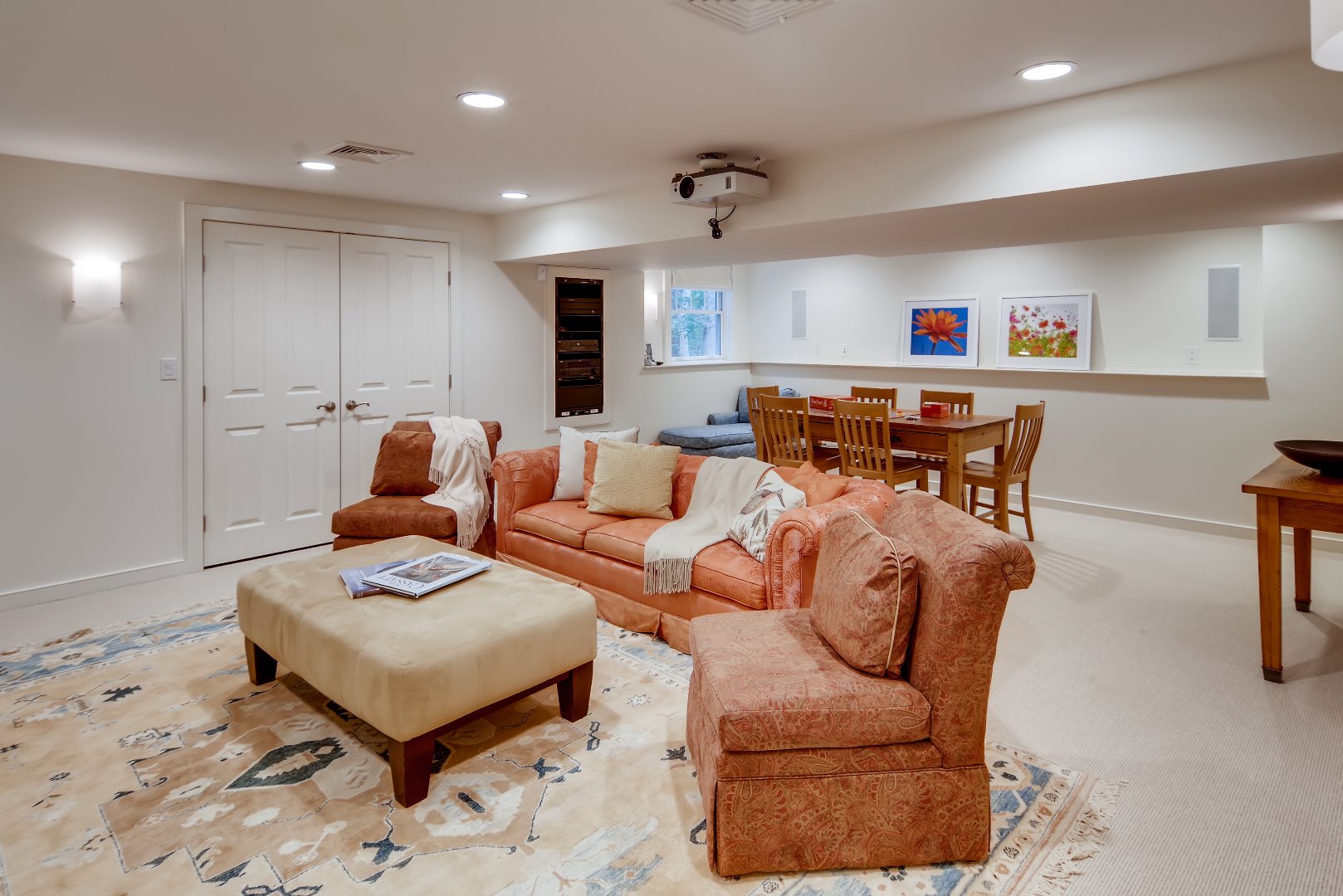 226 Pond Road West Tisbury, MA 02568 - Photo 30 of 42 A large family room on the lower level would make a great media room.