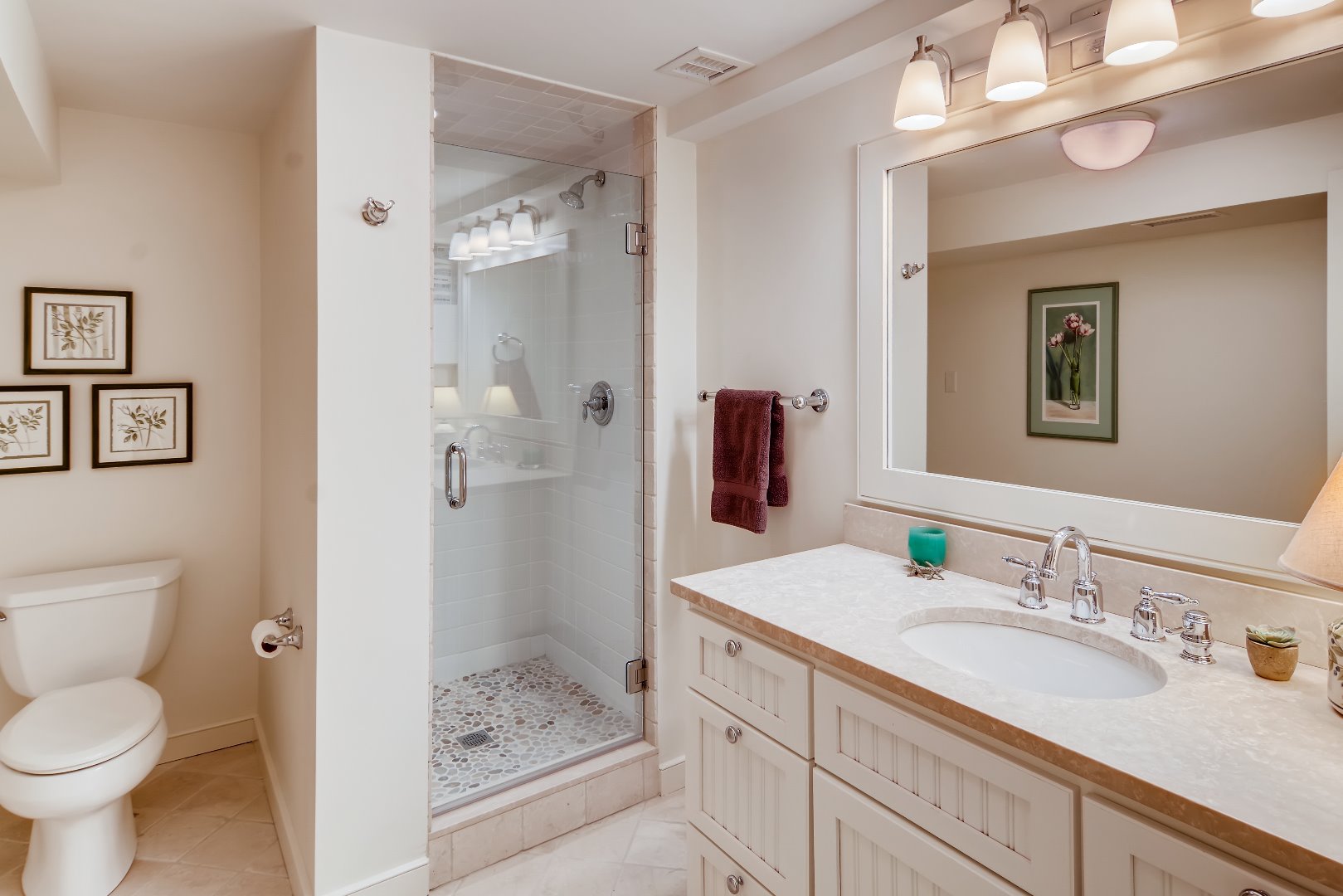 226 Pond Road West Tisbury, MA 02568 - Photo 32 of 42 and a lovely fourth bathroom.