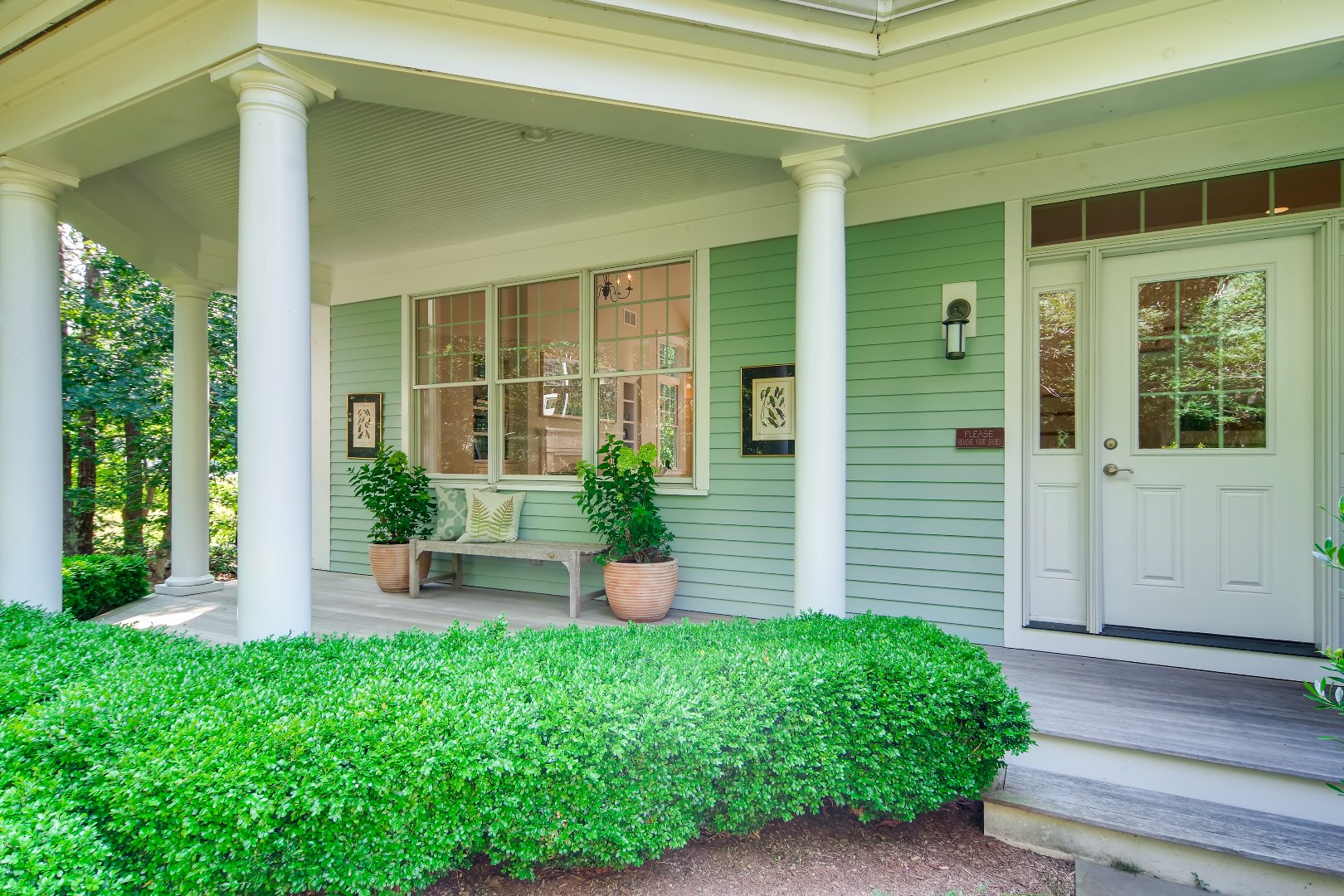 226 Pond Road West Tisbury, MA 02568 - Photo 33 of 42 A covered front porch welcomes you while