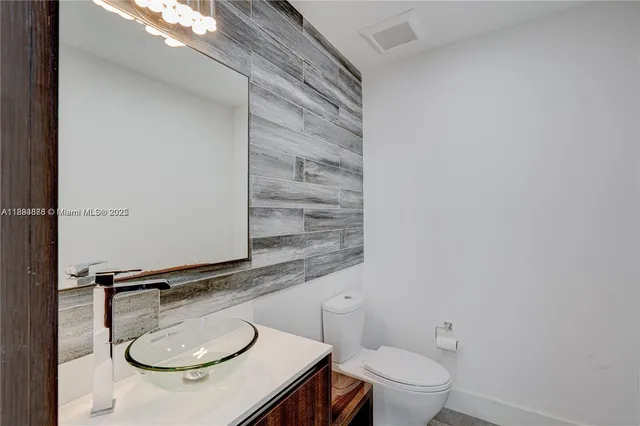 a view of front door