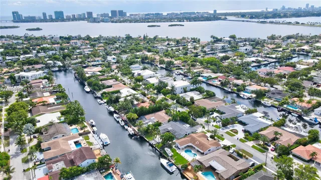 a view of a city with lake
