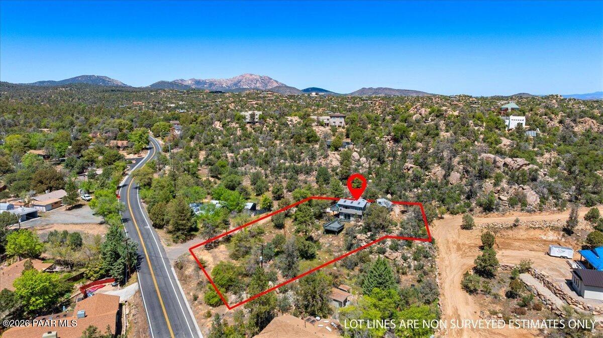 1930 Thumb Butte Road Prescott, AZ 86305 - Photo 36 of 40 Aerial
