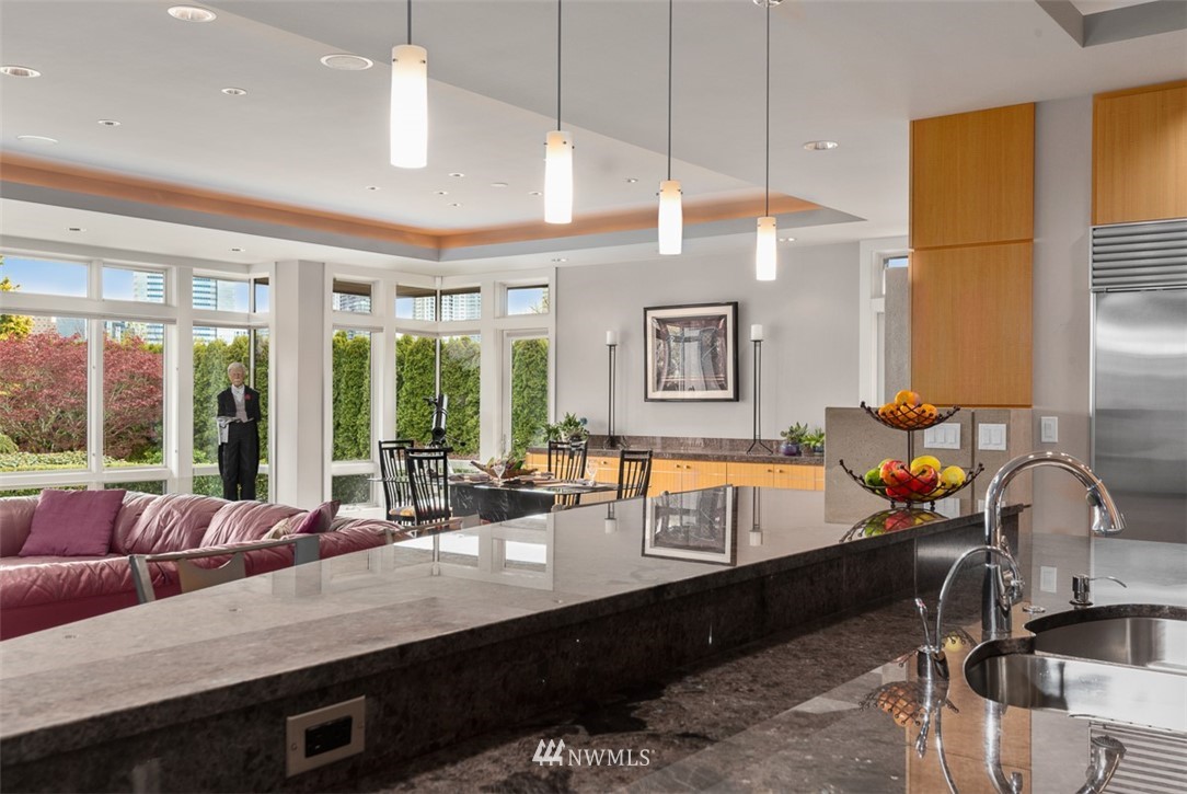 925 Park Road Bellevue, WA 98004 - Photo 11 of 25 a large kitchen with lots of counter space