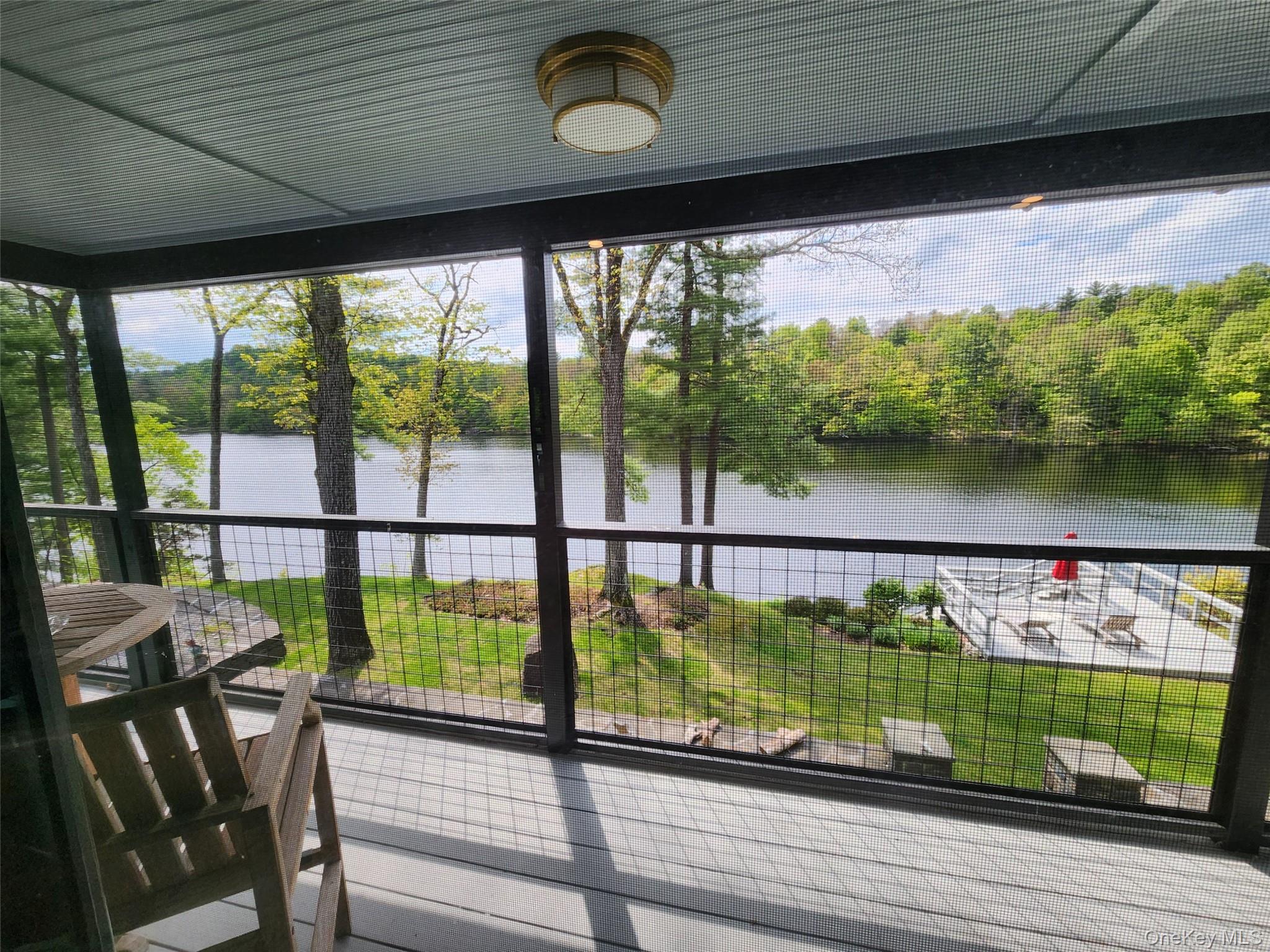 53 Lake Pleasant Road Staatsburg, NY 12580 - Photo 31 of 34 a view of a balcony with furniture