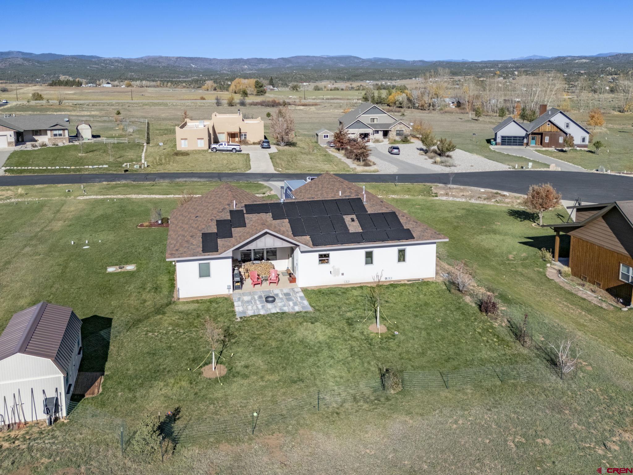 172 Encantado Lane Durango, CO 81303 - Photo 37 of 38 an aerial view of residential houses with outdoor space