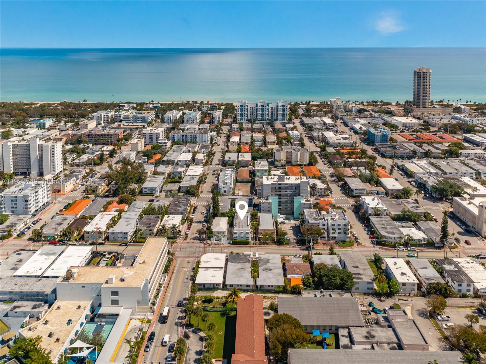 7635 Dickens Avenue, Unit 3 Miami Beach, FL 33141 - Photo 9 of 9 an aerial view of a city