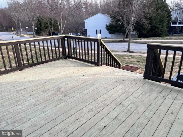 a view of deck and patio