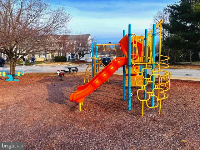 a view of park with stairs