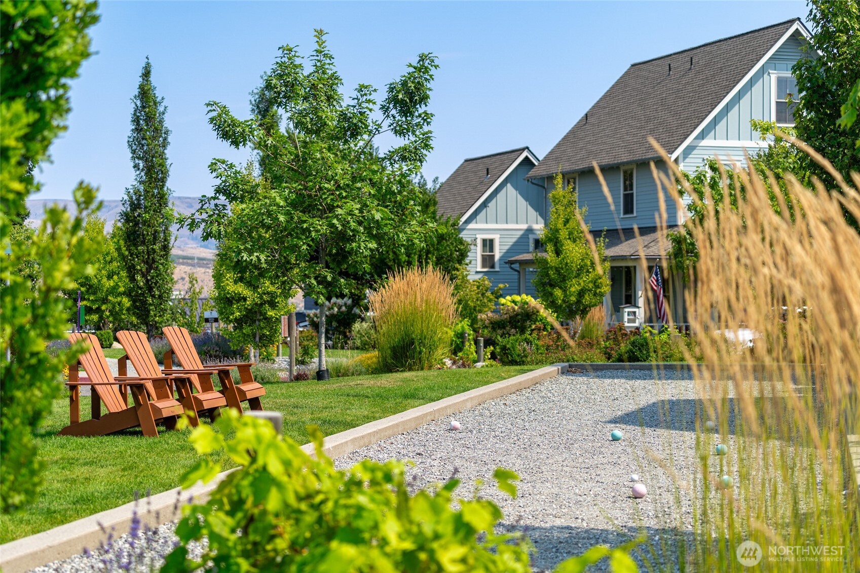 1418 Cottage Lane Chelan, WA 98816 - Photo 38 of 40 a view of an house with backyard space and garden