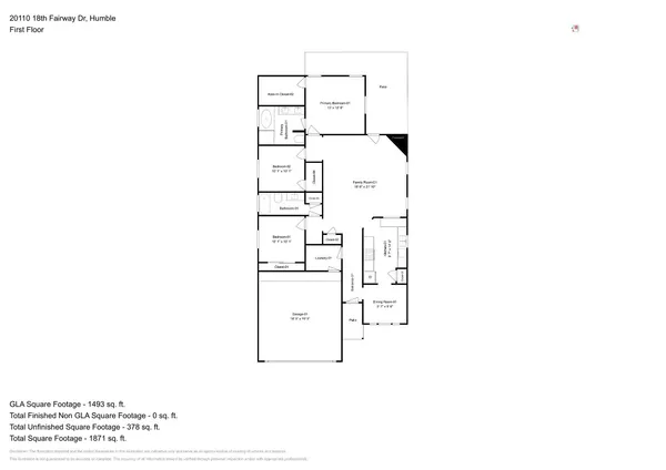 $1,900 | 20110 18th Fairway Drive, Humble, TX 77346
