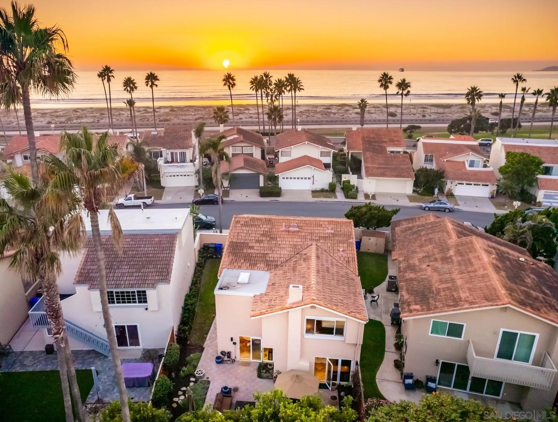 89 Trinidad Bend Coronado, CA 92118 - Photo 40 of 40 an aerial view of residential houses with outdoor space