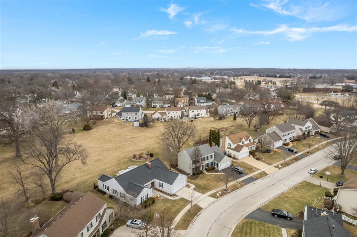 32 Dunham Place St. Charles, IL 60174 - Photo 51 of 56 an aerial view of a house with outdoor space