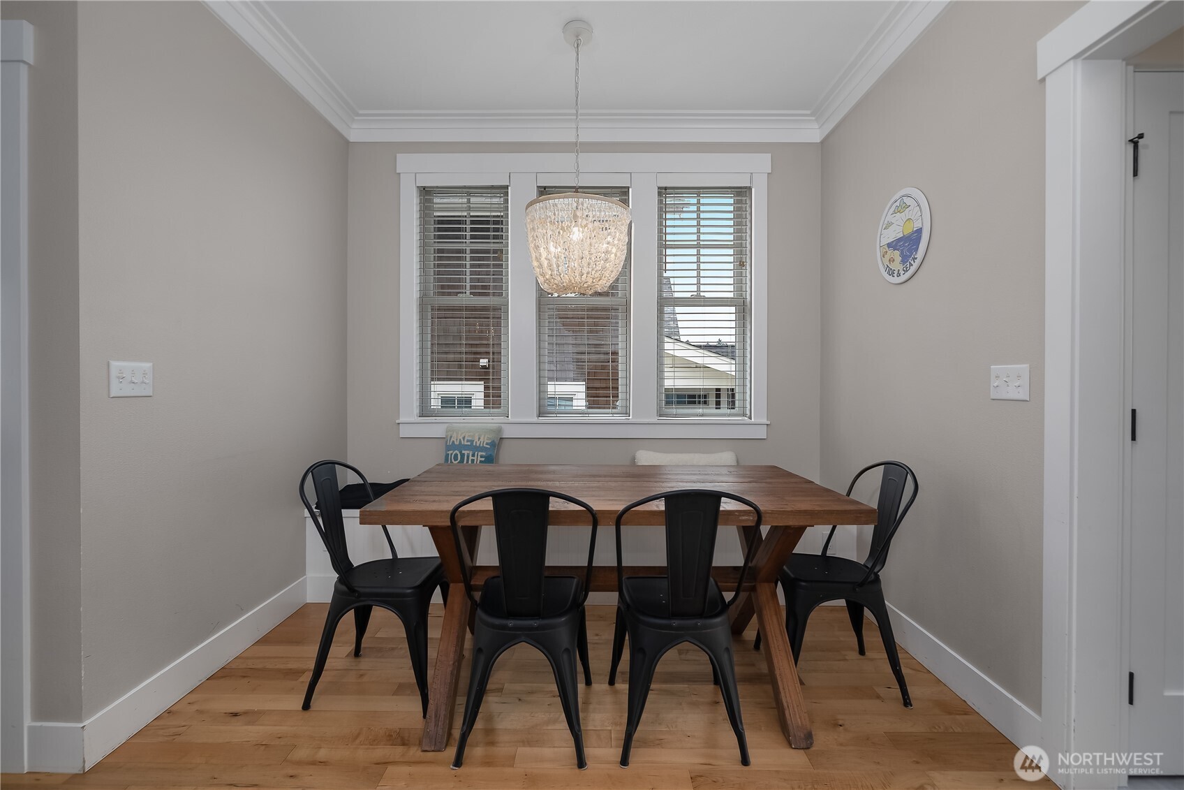 74 Horizon Street Pacific Beach, WA 98571 - Photo 12 of 33 a dining room with furniture and window